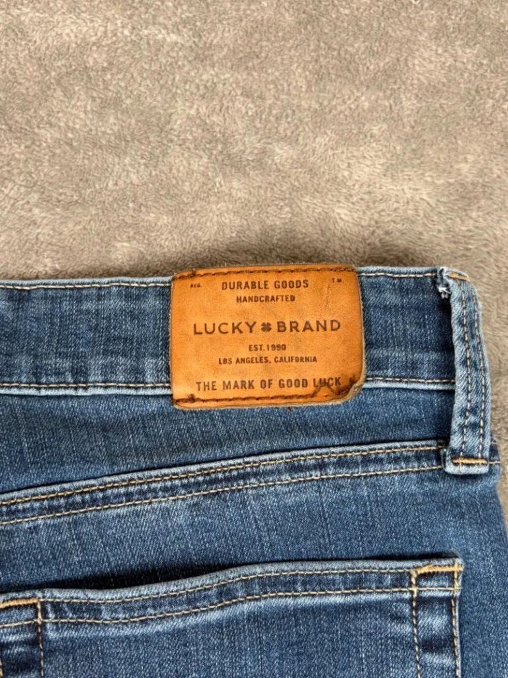Lucky Brand Ava Skinny Jeans Women's 6/28 Medium Wash Skinny Stretch Preppy Chic